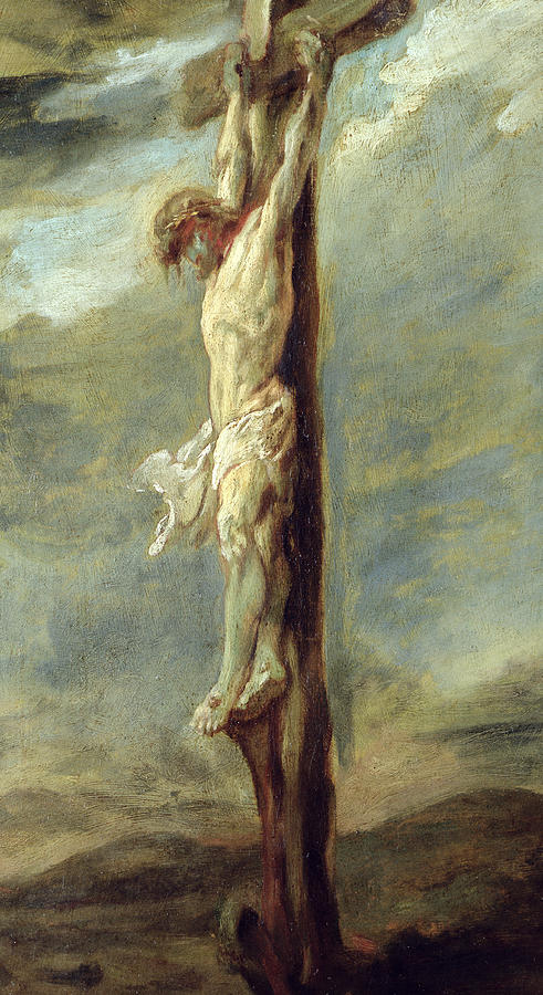 Jesus Christ Painting - Christ on the Cross by Rubens