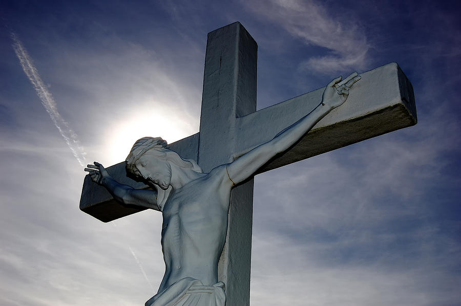 Christ on the Cross Photograph by Steve Hurt