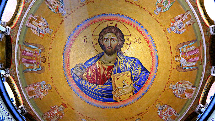 Christ Pantocrator -- No.4 Photograph by Stephen Stookey