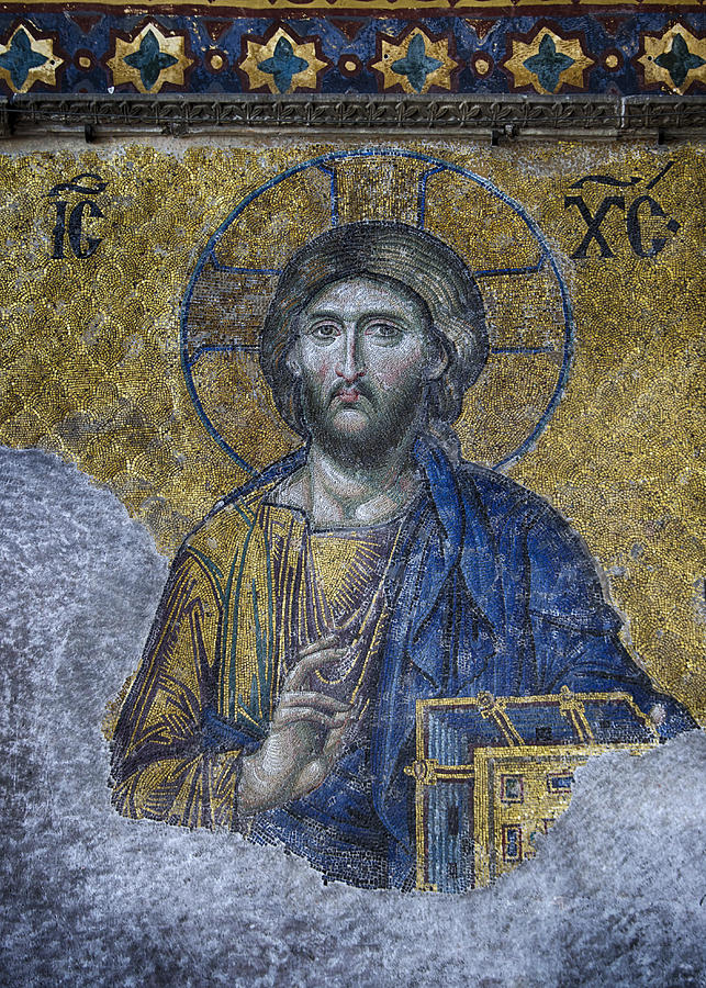 Christ Pantocrator III Photograph by Stephen Stookey