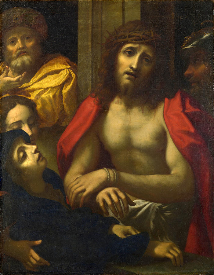 Christ presented to the People. Ecce Homo Painting by After Correggio