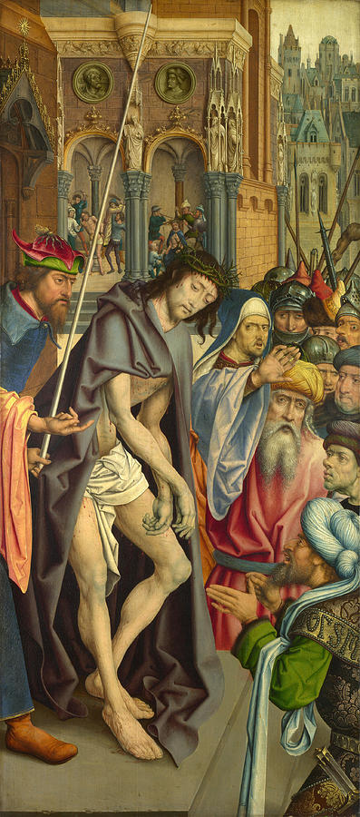 Christ presented to the People Painting by Master of the Bruges Passion Scenes