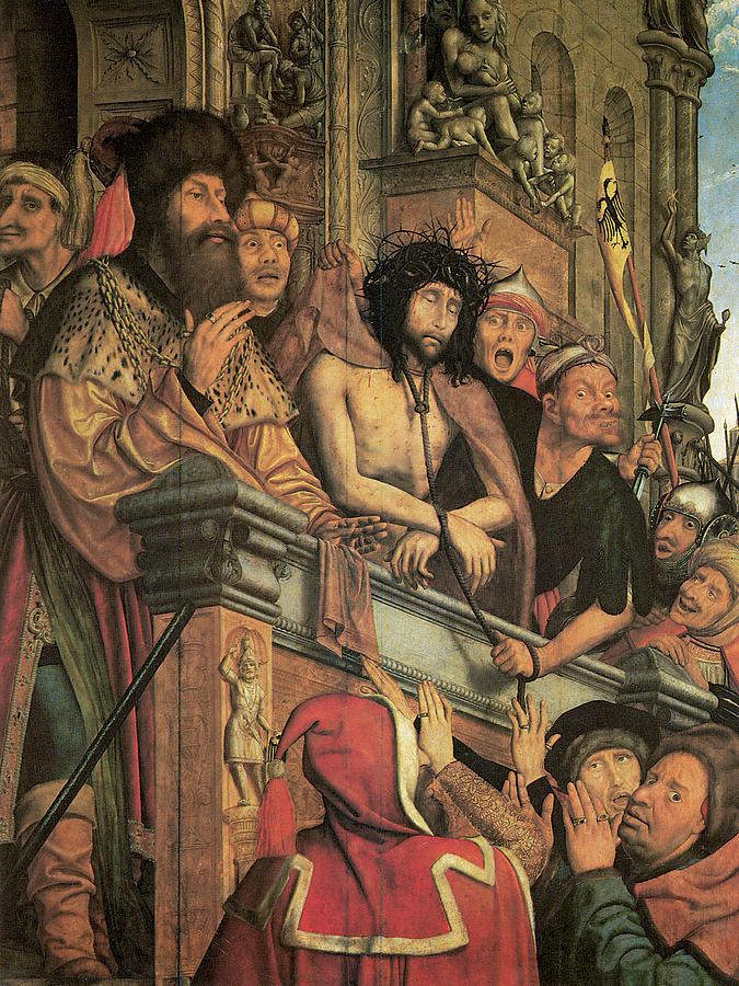 Jesus Christ Painting - Christ Presented to the People by Quentin Massys Jesus Christ Painting - Christ Presented to the People by Quentin Massys