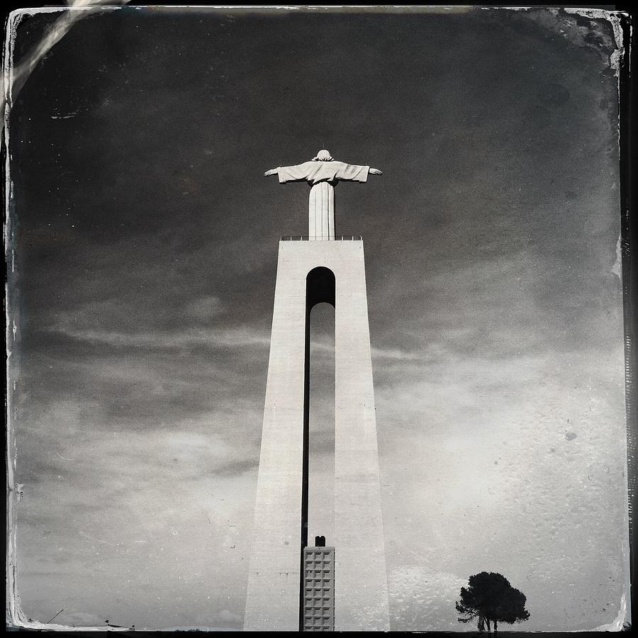 Christ the King Statue II Photograph by Marco Oliveira