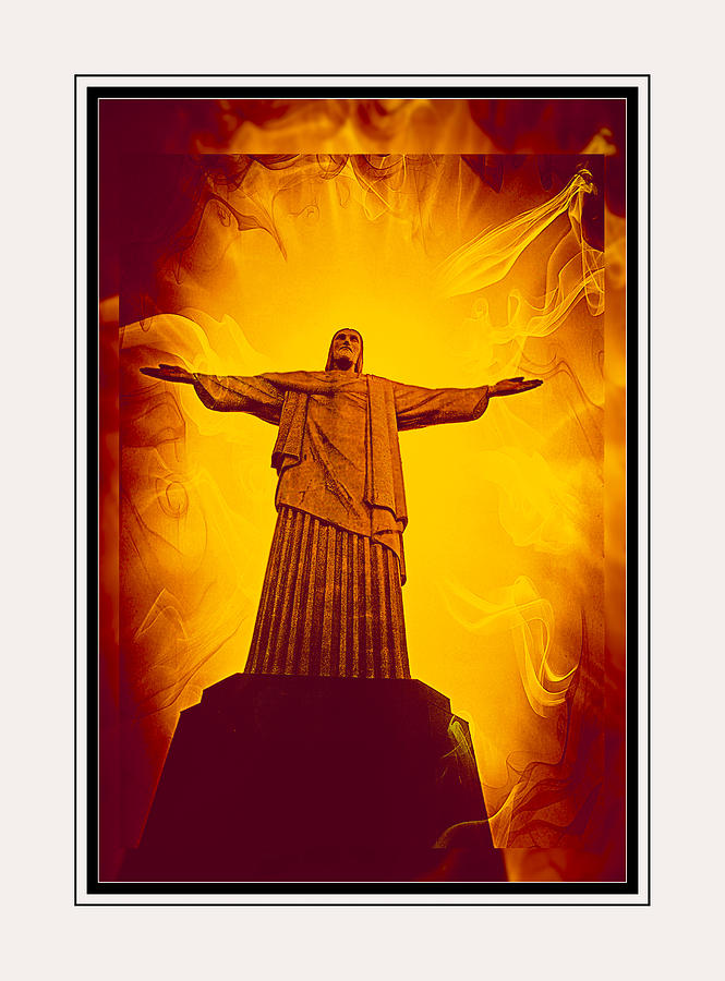 Christ the Redeemer Ver - 3 Photograph by Larry Mulvehill