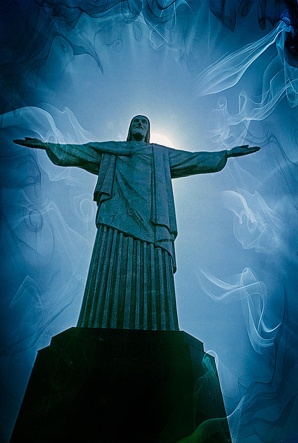 christ the redeemer Ver - 4 Photograph by Larry Mulvehill