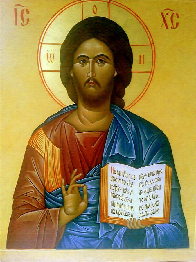 Christ the Savior Painting by Andrey Peshkov | Fine Art America