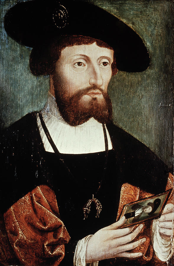 Portrait Painting - Christian II Of Denmark by Granger
