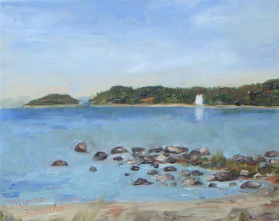 Christian Island Painting by Monica Ironside