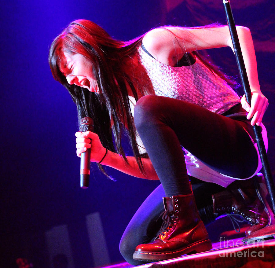 Music Photograph - Christina Grimmie - 6937 by Gary Gingrich Galleries