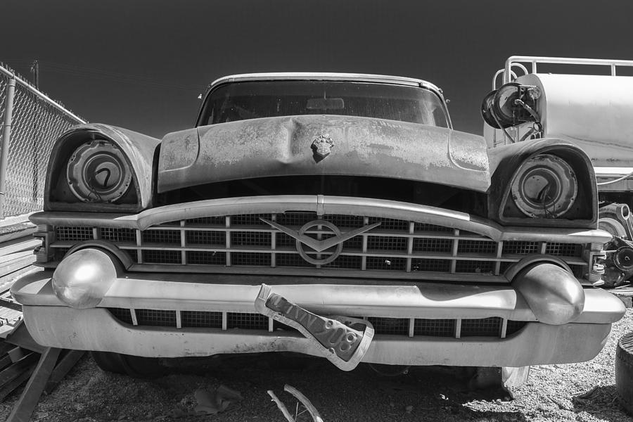Forgotten 53 Packard Black and White Photograph by Scott Campbell