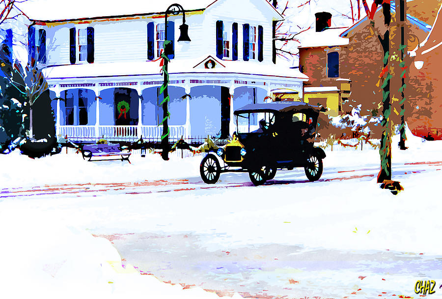 Christmas - 1913 Painting by CHAZ Daugherty