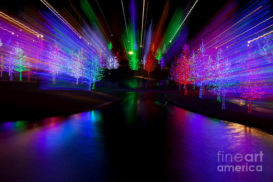 Christmas Abstract Photograph by Anthony Totah