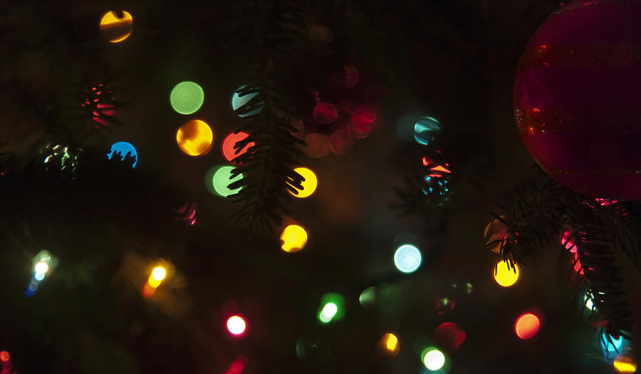 Christmas Abstract Photograph by Christopher McPhail