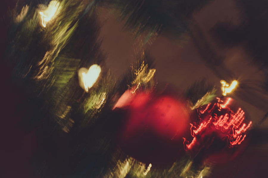 Christmas Photograph - Christmas Abstract VII by Marco Oliveira
