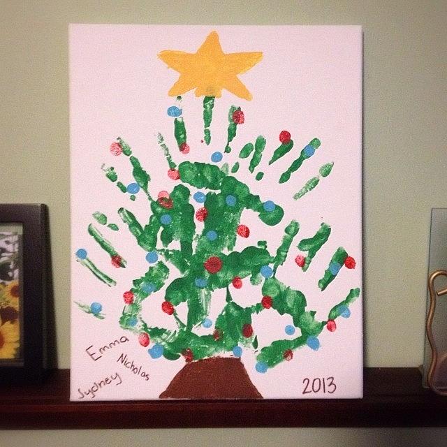Family Photograph - Christmas #art From My Sweet Grands by Jeannie Tripp