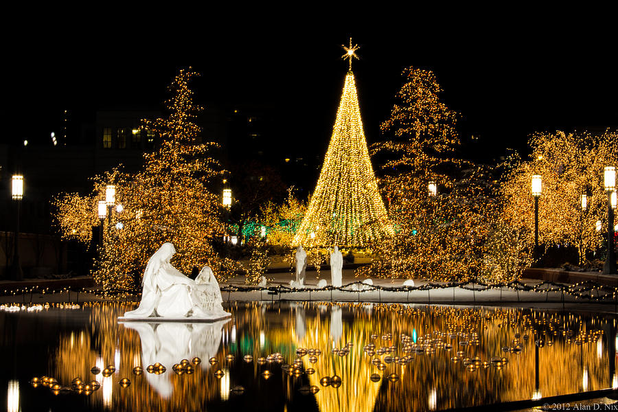 Christmas at Temple Square 6 Photograph by Alan Nix - Fine Art America