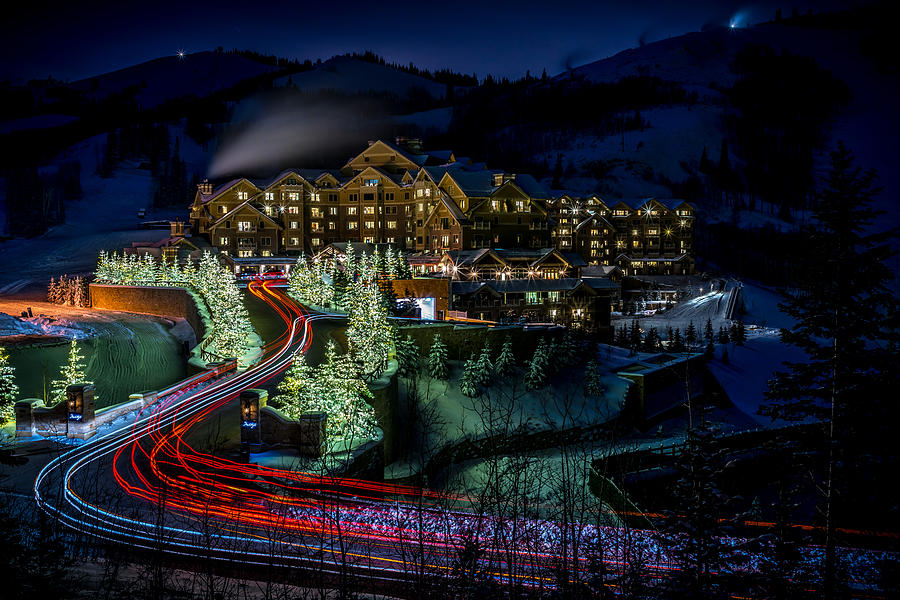 Christmas at the Montage 3 Photograph by TL Mair Fine Art America