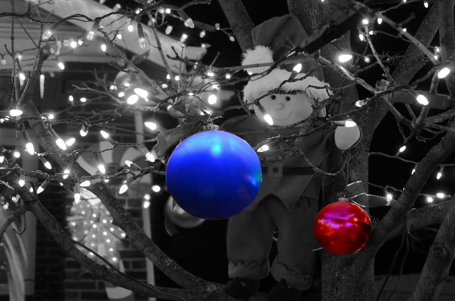 Christmas Balls Photograph by Steven Michael