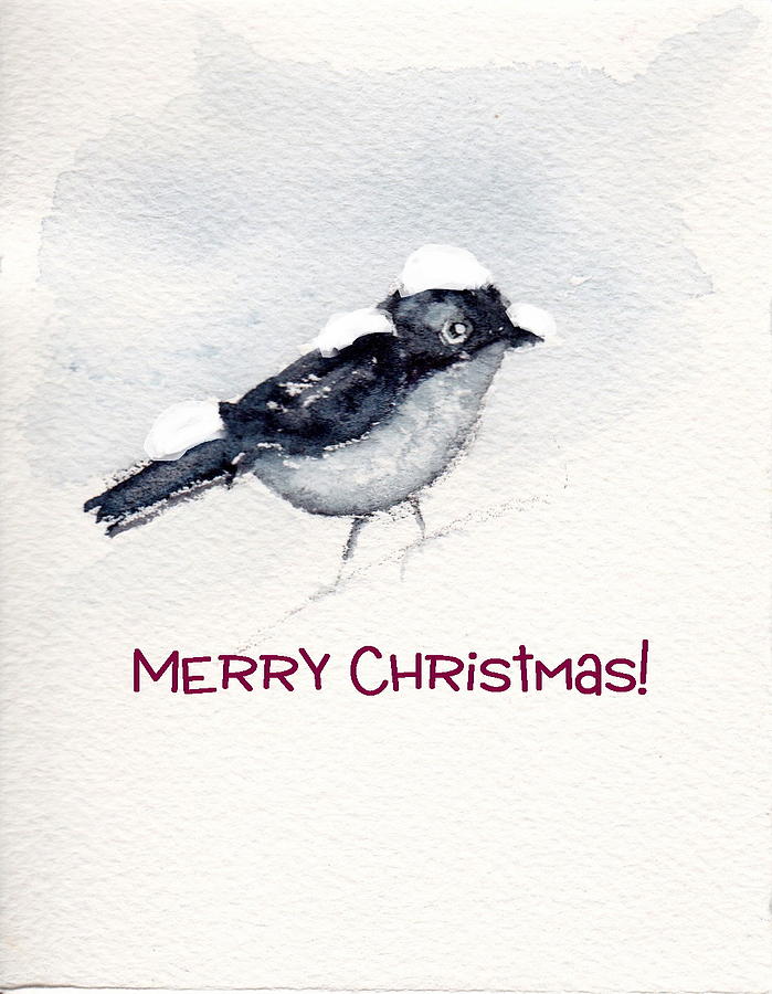 Christmas Birds 02 Painting by Anne Duke