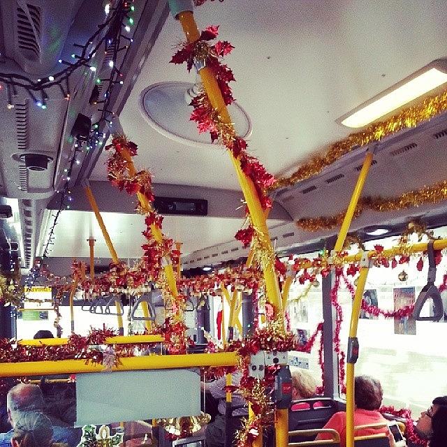 Christmas Bus For The Win! Photograph by Ben Carey
