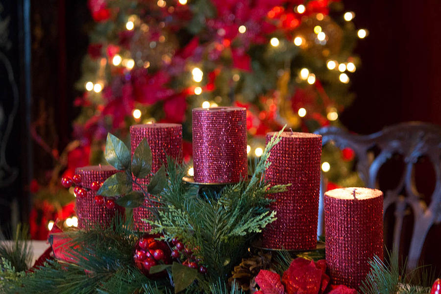 Christmas Candles Photograph by Patricia Babbitt