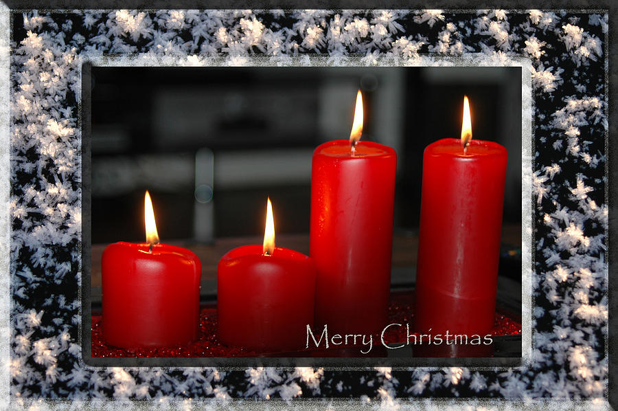 Christmas Candles Photograph by Randi Grace Nilsberg