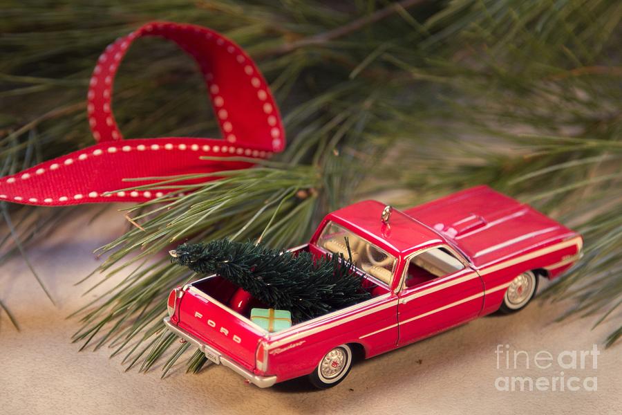 Christmas Car Photograph by Karin Pinkham