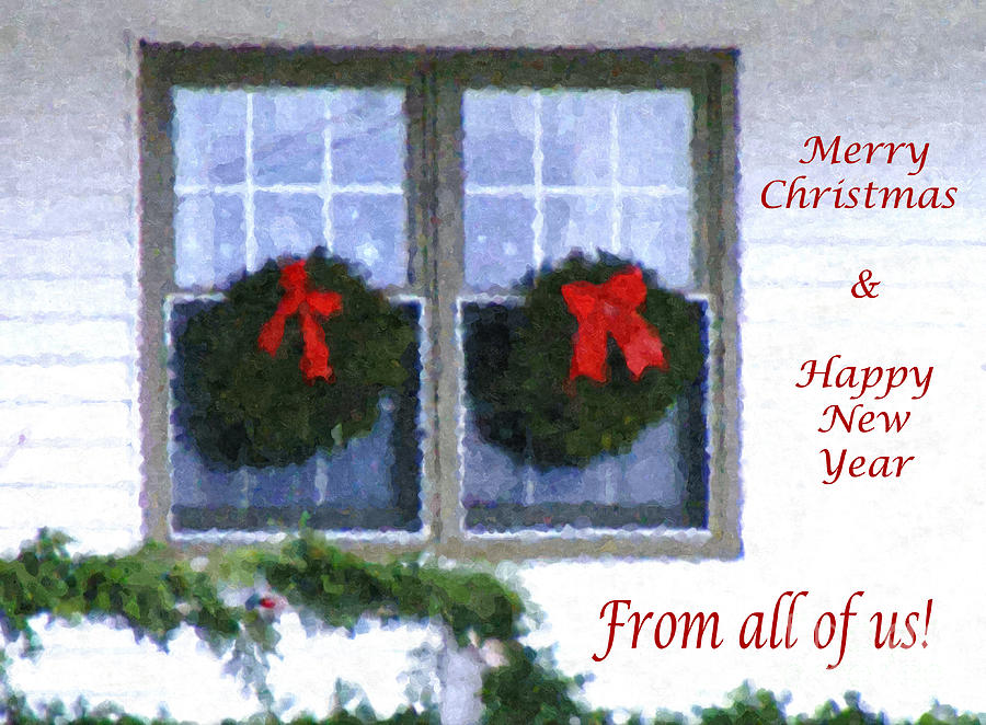 Christmas Card Photograph by Barbara A Griffin