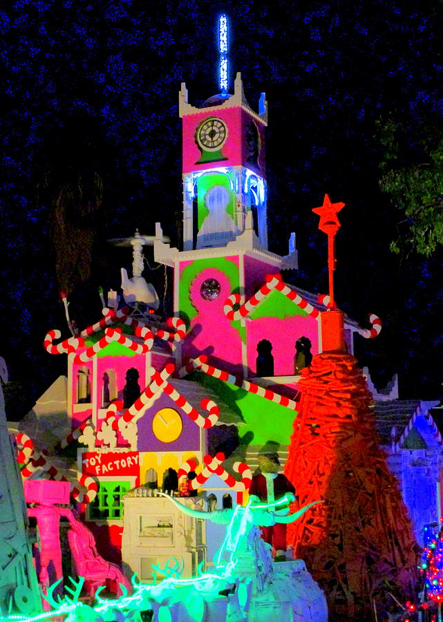 Christmas Castle Photograph by Randall Weidner