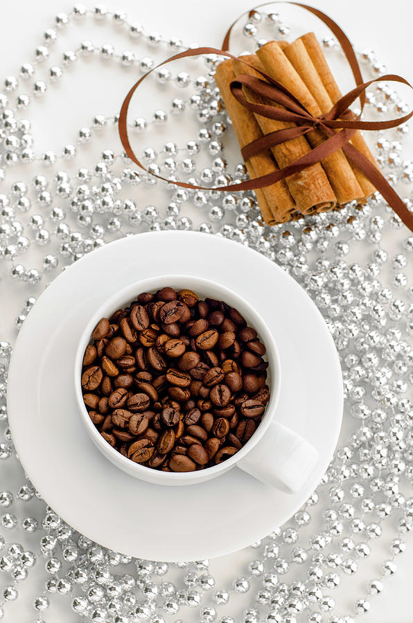 Christmas Coffee And Cinnamon Photograph by Olena Gorbenko  Delicious Food