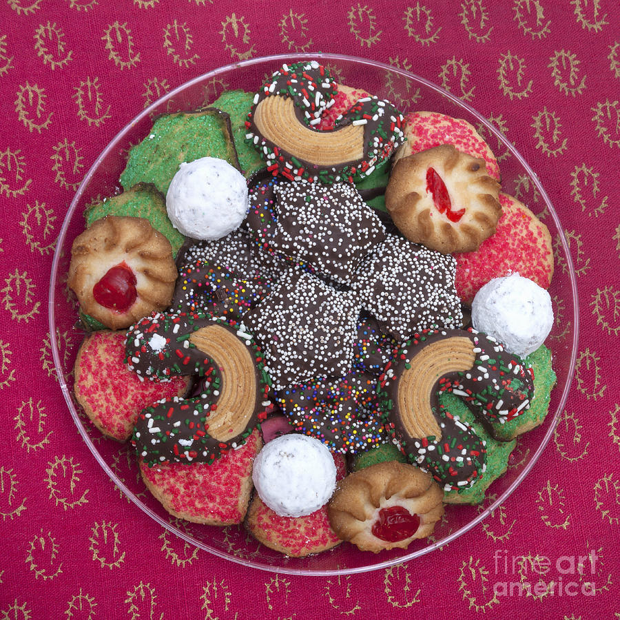 Christmas Cookies Photograph by Diane Macdonald