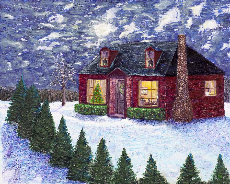 Christmas Eve Painting by Richard Wandell