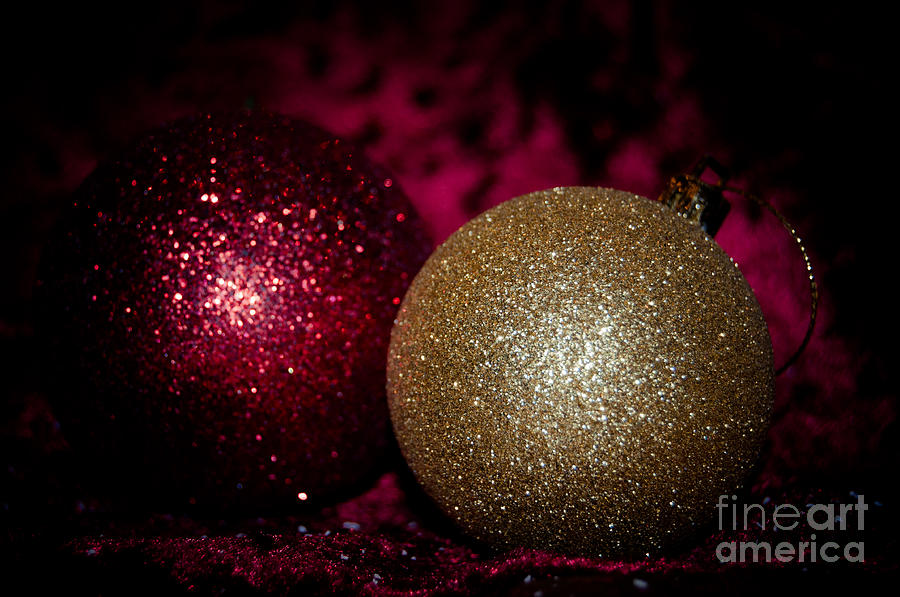 Christmas Glitter Photograph by Bianca Nadeau