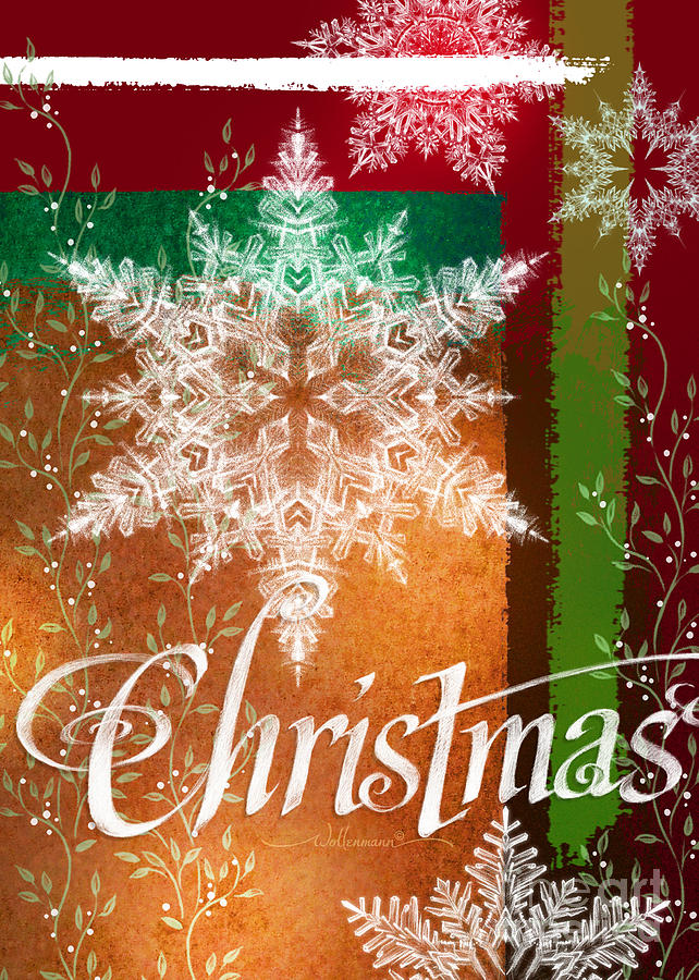 Christmas Greetings Digital Art by Randy Wollenmann