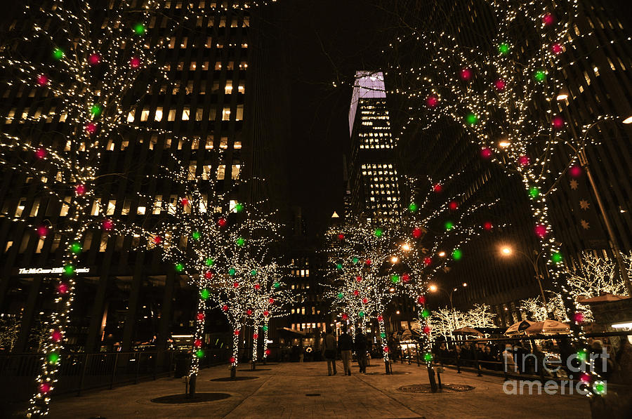 Christmas In New York City Photograph by Mark Gilman