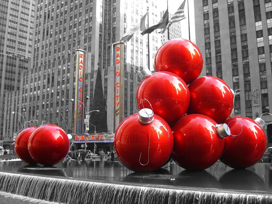 New York City - Christmas at Radio City Photograph by Scott Carda