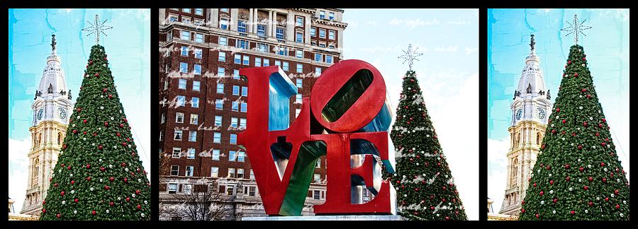 Christmas In Philadelphia Photograph by Alice Gipson