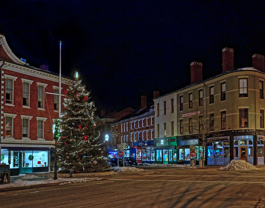 Christmas in Portsmouth 01 Photograph by Jeff Stallard