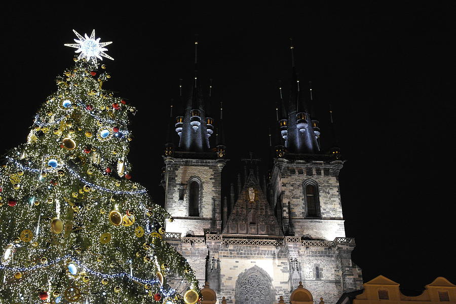 Christmas Photograph - Christmas in Prague by Alberto Martini