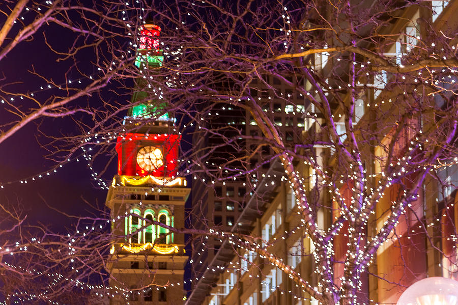 Christmas in the City Photograph by Teri Virbickis
