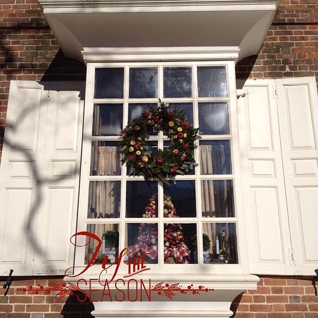 Christmas Photograph - #christmas In #williamsburg #lovely by Teresa Mucha