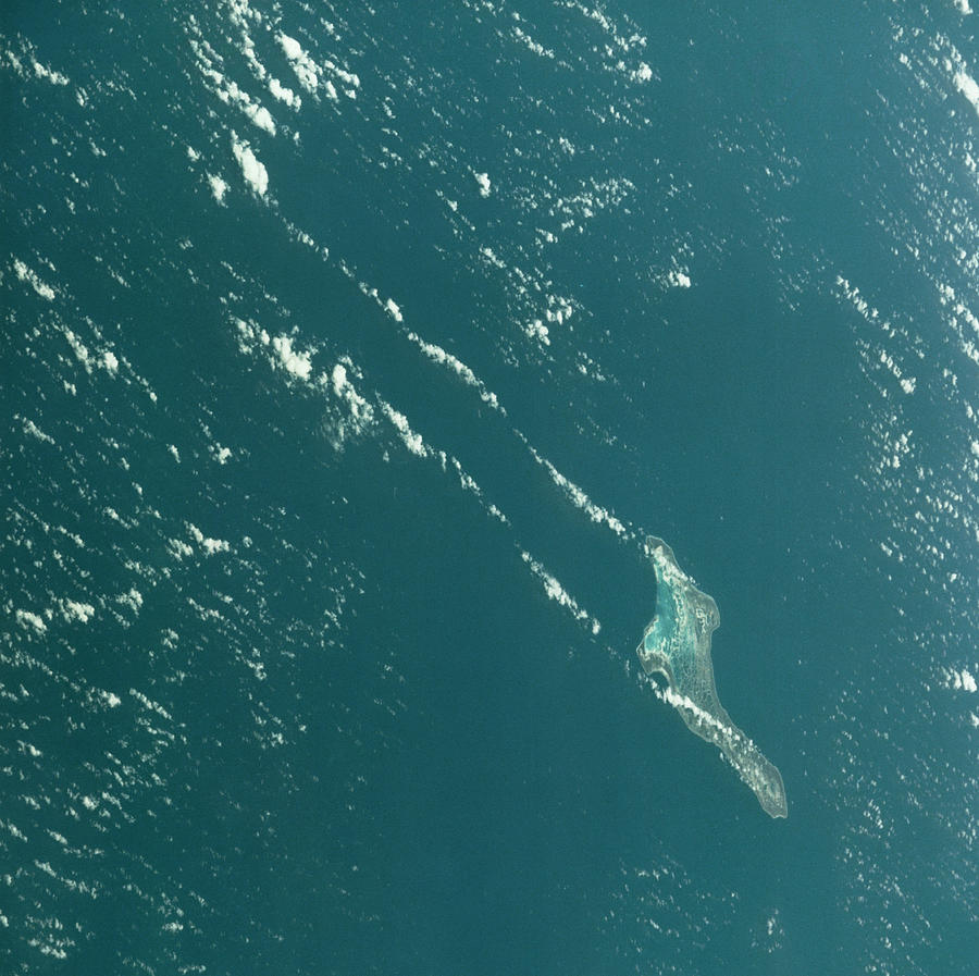 Christmas Island Seen From Space Photograph by Nasa/science Photo Library