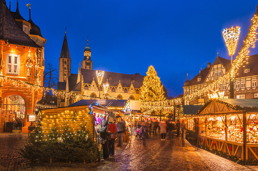 Christmas Market Goslar Photograph by Juergen Sack