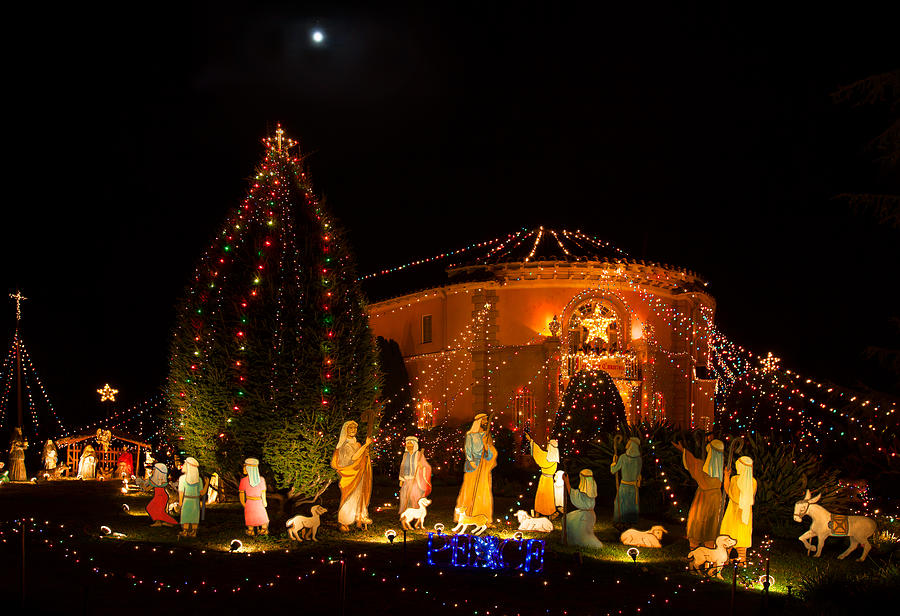 Christmas Nativity Scene Photograph