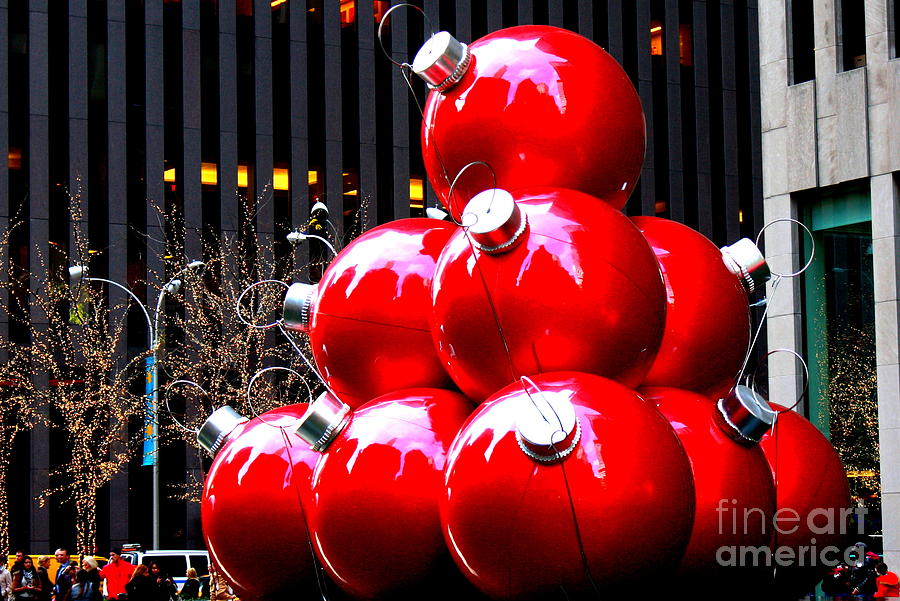 Christmas New York Style Photograph by Dora Sofia Caputo
