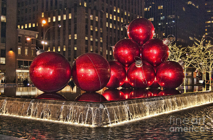 New York City Photograph - Christmas On 5th Avenue Manhattan 1 by Steve Purnell