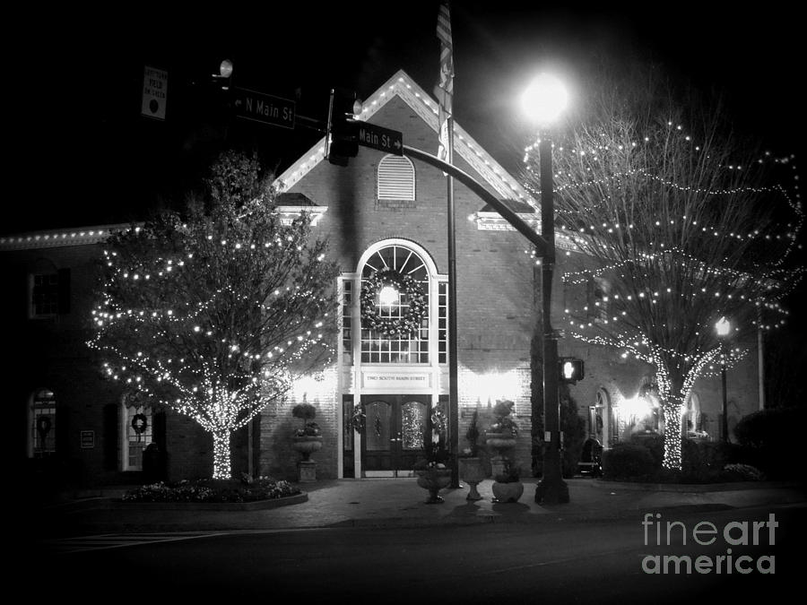 Christmas on Main Street Photograph by Renee Trenholm