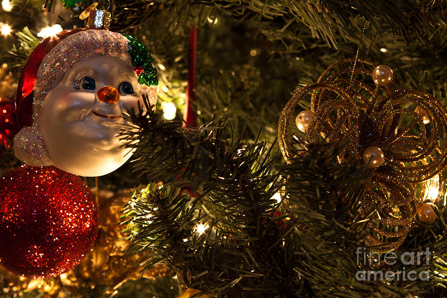 Christmas Ornaments Photograph by Lawrence Burry