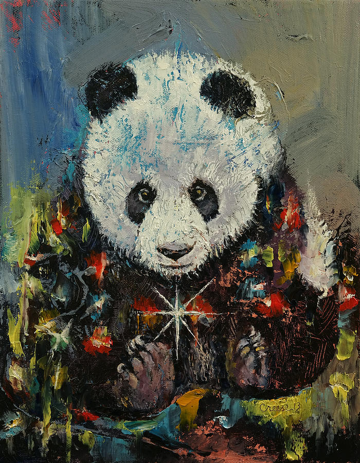 Christmas Painting by Michael Creese